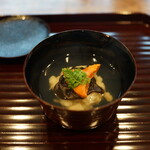 松川 - 帆立真薯の椀