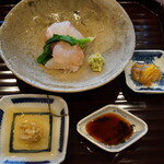 松川 - 伊勢海老＆鯛。このわた