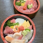 うまみ処 新月 - 海鮮ちらし＆鉄火丼✨