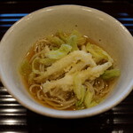 松川 - 白魚天ぷらそば