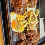 炭火焼きハンバーグ＆ステーキ アトム - 