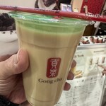 Gong cha - ブラックミルクティー440円