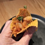 KITADE TACOS - チポトレシュリンプ　断面