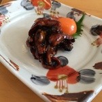 うなぎ亭 友栄 - 青うなぎ　さきたての肝（タレを選択、840円）