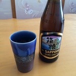うなぎ亭 友栄 - ビール（630円）