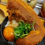 もつ煮込み みつ子 - 一本角煮定食アップ