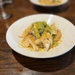 ダ マッサ - 本日のパスタ:ヤリイカとアスパラのスパゲッティ