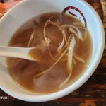 らーめん 一会 - つけ麺スープ