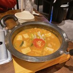 元祖ちぢみの王様 - テンジャンチゲ(韓国味噌汁)  800円