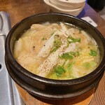 元祖ちぢみの王様 - サムゲタン1人前  1,100円