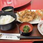 とり天発祥の店 レストラン東洋軒 - 本家とり天定食　1,430円