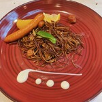 EX - パスタパエリア取り分け