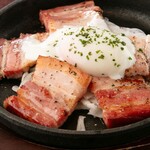 Chita pork bacon and egg