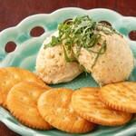 Moriguchizuke and cream cheese