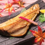 Salt-grilled atka mackerel