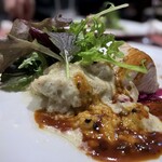 キャトルラパン - 寒鰤と牡蠣のフリカッセ トリュフソース