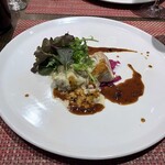 キャトルラパン - 寒鰤と牡蠣のフリカッセ トリュフソース