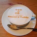 Bistro cafe Junno's Table - デザインラテアート