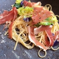 イル ギオットーネ ディ ピュー - パンチェッタといろいろキャベツのパスタ