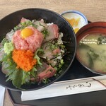 Kaisemmaru - 海鮮丸ネギトロ丼／1500円