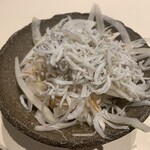 近藤めしの助 - しらすと新玉ねぎ