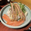 かにと道産料理 雪華亭 - 20秒しゃぶしゃぶして食べると、口中にカニの甘みが広がります！