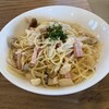 スパゲッティ専門 こぱぞう - 料理写真:ベーコンとキノコのクリームスパゲッティ