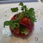 ロカンディーナ　ミヤザワ - 本鮪のタルタル仕立て