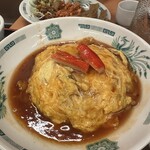 日高屋 - 天津飯560円