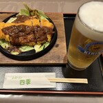 レストラン四季 - ピリ辛味噌カツ（単品）
