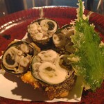 居酒屋いのうえ - 牡蠣の磯部揚げ