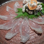 魚我志 むさし - とらふぐ薄造り