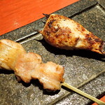 Yakitori To Osake Toritaku - もも＆塩つくね