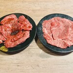 焼肉うしお 三軒茶屋 本店 - 牛ロースタレ、塩