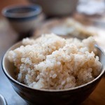 チャイナキッチンあすか - チャイナキッチンあすか　ご飯　五分つきの自家製米