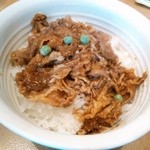 Katorea - カルビ丼ミニサラダ付530円