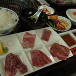 凱旋門 - 贅沢５種盛御膳コース　２５００円