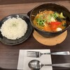 タイガーカレー - ジューシーチキンカレー
オリジナルスープ
辛さ激辛の5