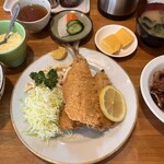 味処あさみ - アジフライ定食