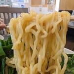 食堂 はせ川 - モチツル感マックスの中太麺