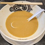 食堂 はせ川 - 会津産極寒ほうれん草の濃厚胡麻みそらーめん　ごちそうさまでした