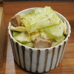 家系ラーメン 近藤家 - キャベチャー 150円
