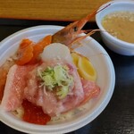 青森魚菜センター - のっけ丼