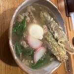 讃岐の男うどん 能勢 - 男の肉ぶっかけ(温)