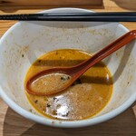 スパイスラーメン専門店 SPICE 麺 アッ晴れ - 赤い旨辛スパイスラーメン　ごちそうさまでした