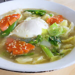 中華ダイニング SCENT - 春野菜のあっさり汁そば