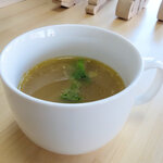 中華ダイニング SCENT - あさりと春キャベツのスープ