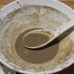 NIBOSHI MANIA - 底に残ったスープ