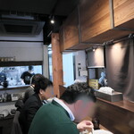 NIBOSHI MANIA - 店内カウンター