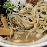 NIBOSHI MANIA - 麺の下のタレ